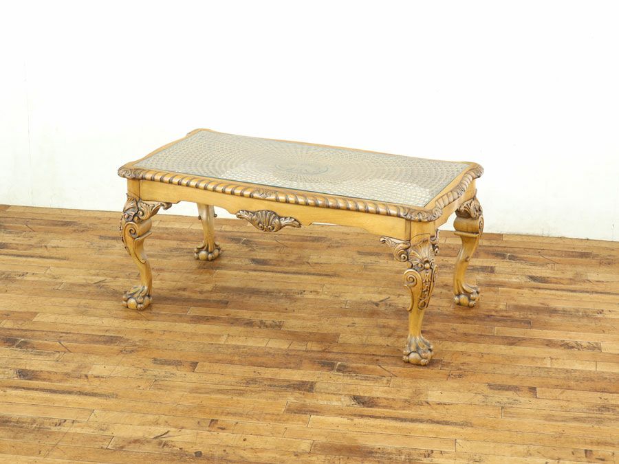 アンティーク家具 コーヒーテーブル 65163