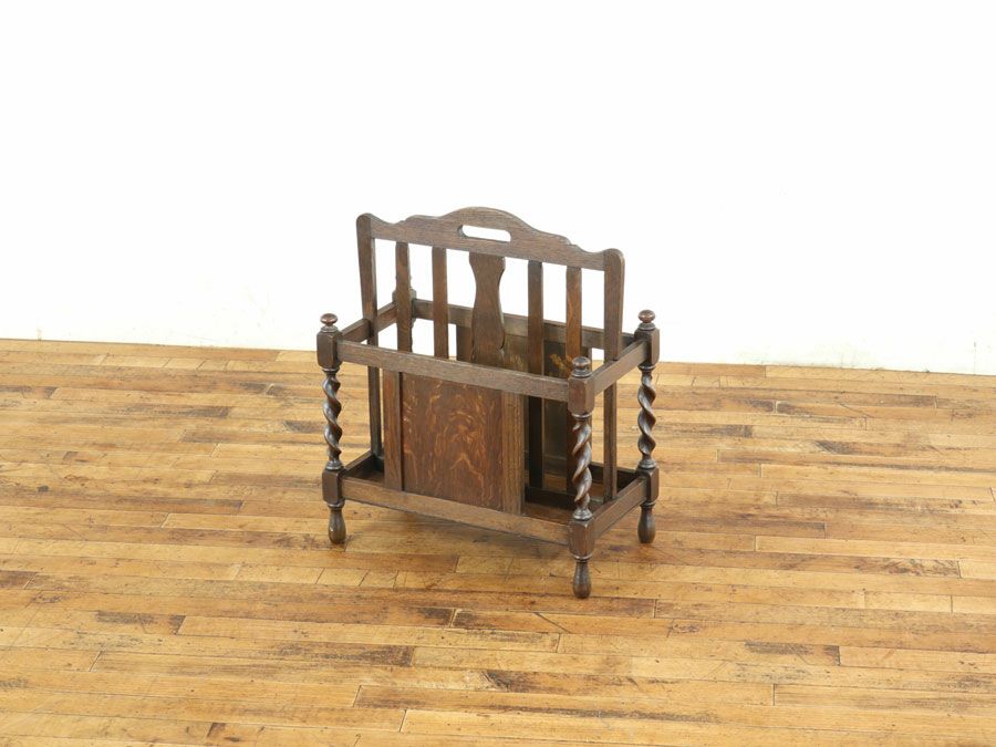 アンティーク家具 マガジンラック 65059