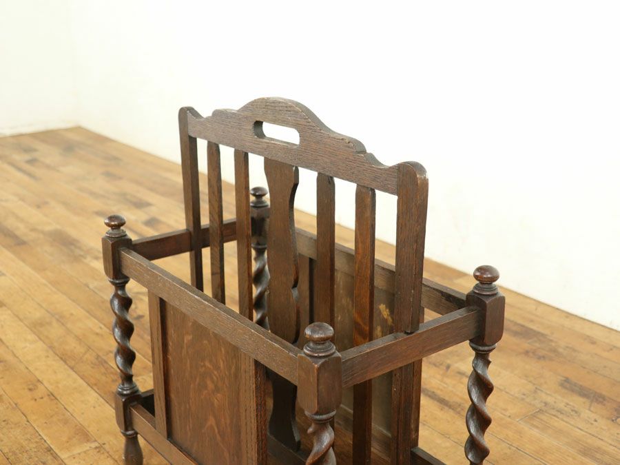 アンティーク家具 マガジンラック 65059