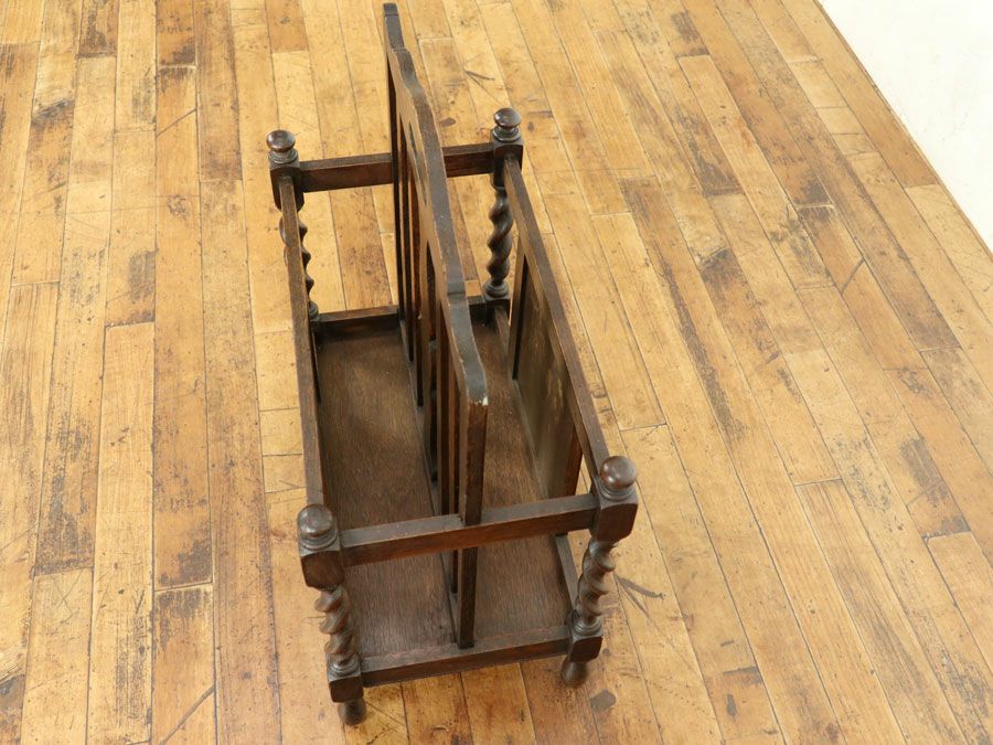 アンティーク家具 マガジンラック 65059