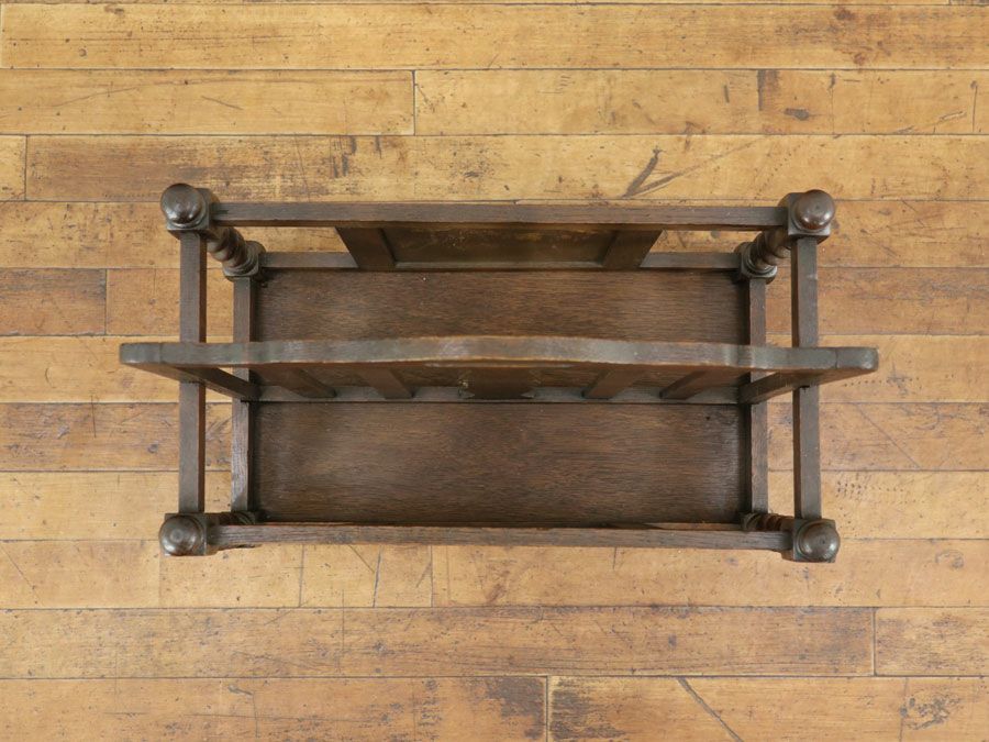 アンティーク家具 マガジンラック 65059