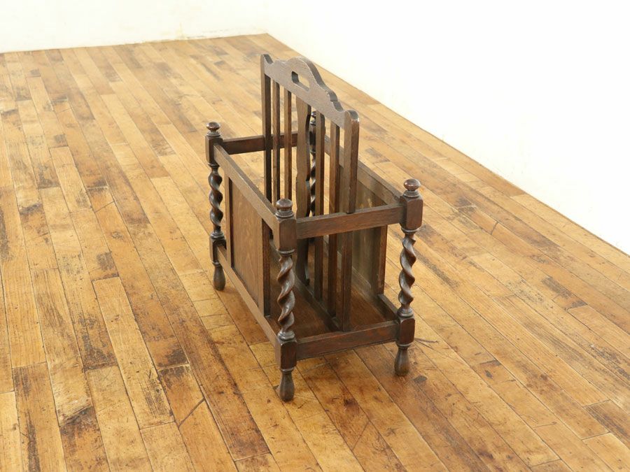 アンティーク家具 マガジンラック 65059