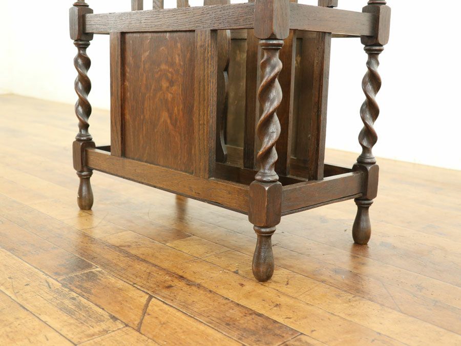 アンティーク家具 マガジンラック 65059