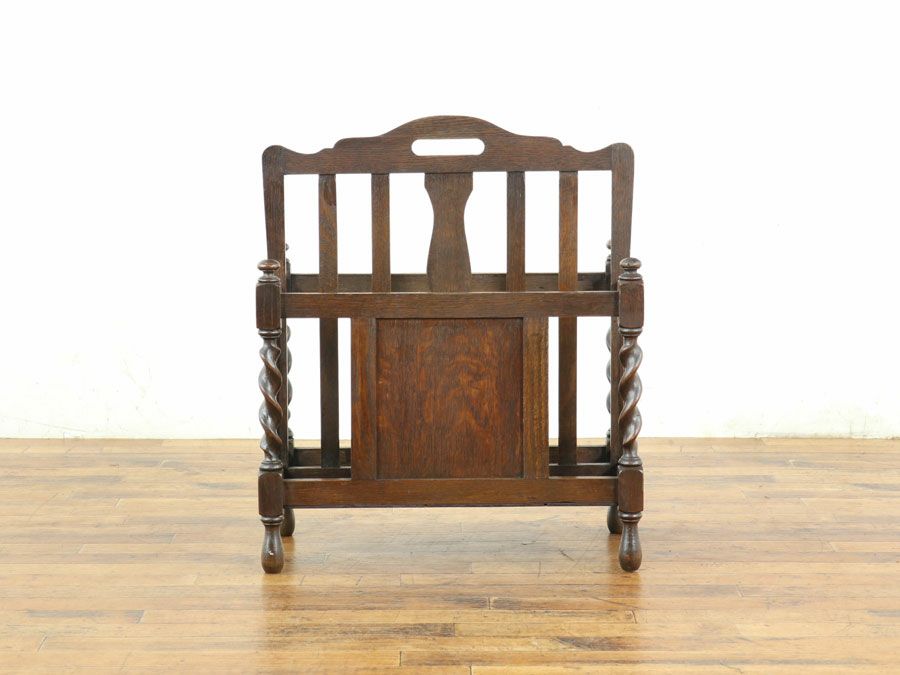 アンティーク家具 マガジンラック 65059