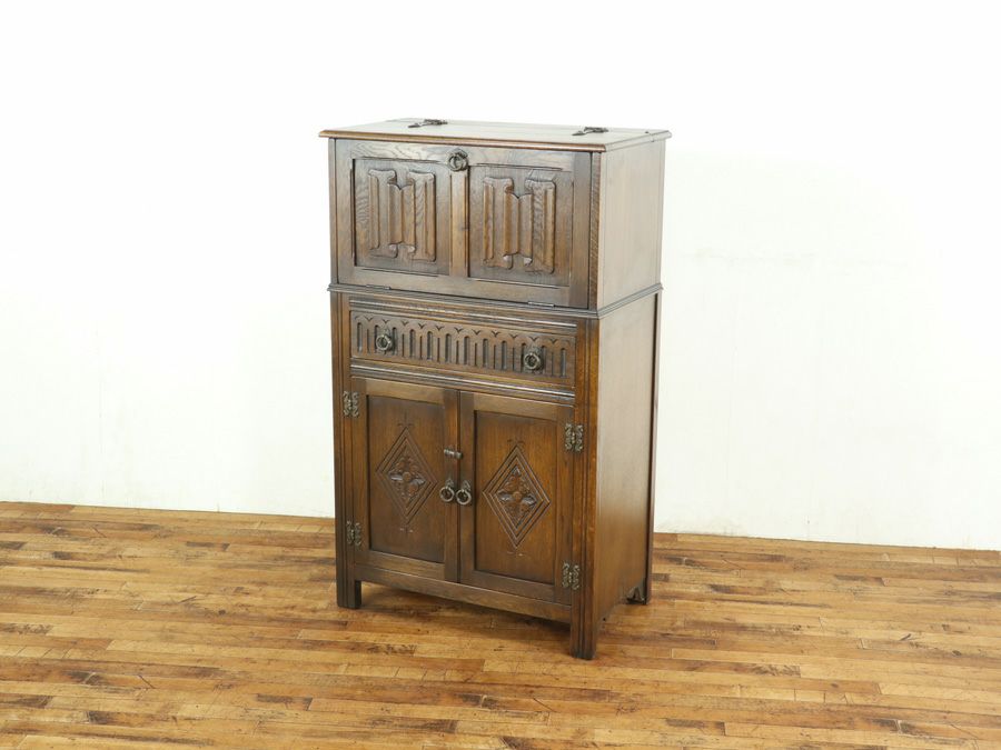 アンティーク家具 カクテルキャビネット 59265
