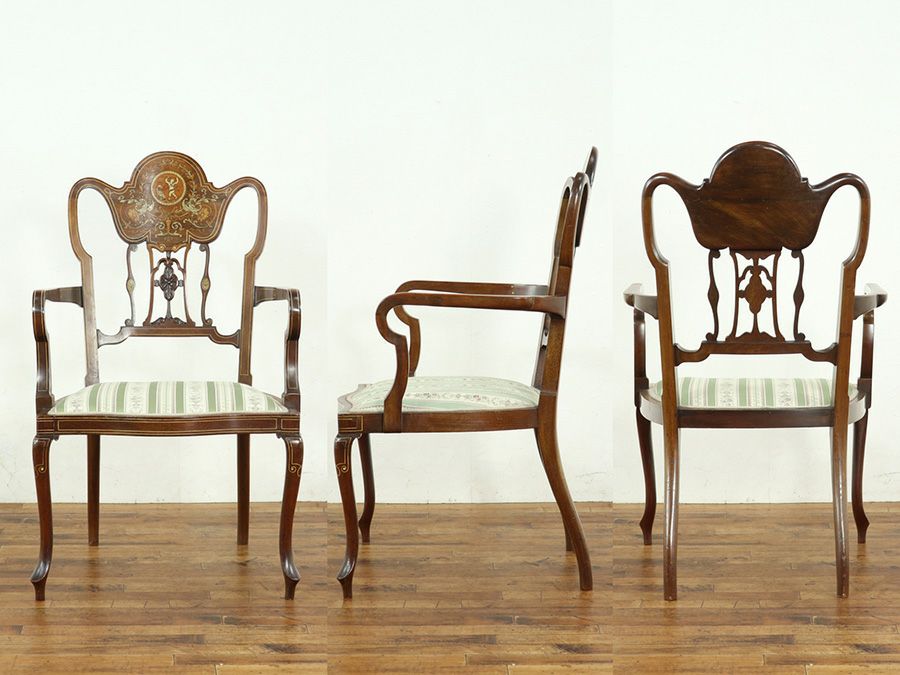 アンティーク家具 アームチェア 59273