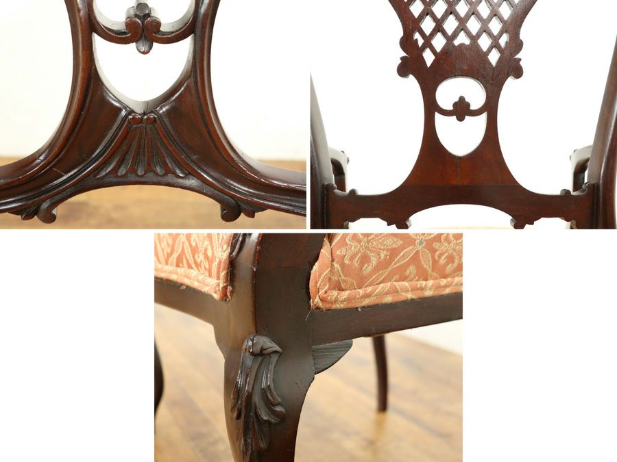 アンティーク家具 アームチェア 59339