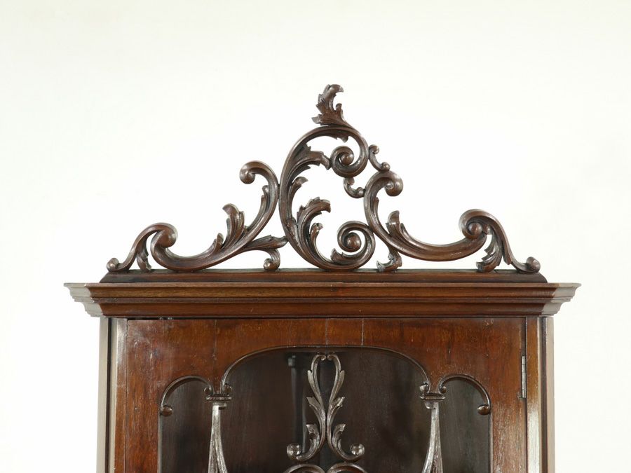 アンティーク家具 コーナーキャビネット 59229