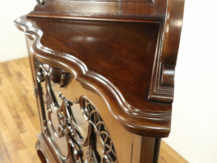 アンティーク家具 コーナーキャビネット 59229