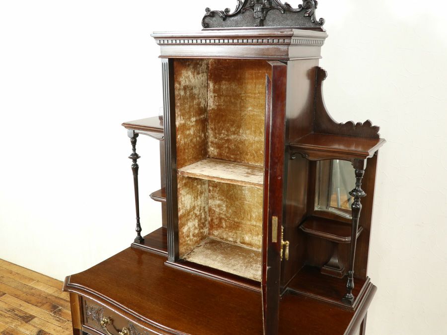 アンティーク家具 キャビネット 59355