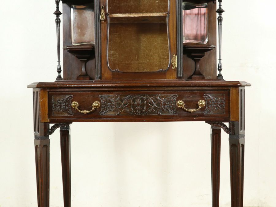 アンティーク家具 キャビネット 59355