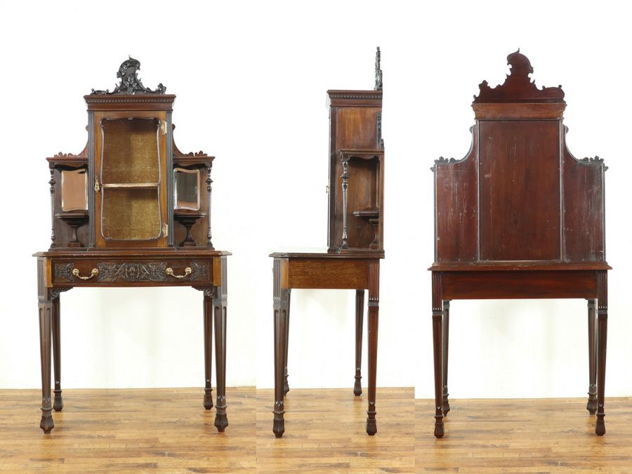 アンティーク家具 キャビネット 59355