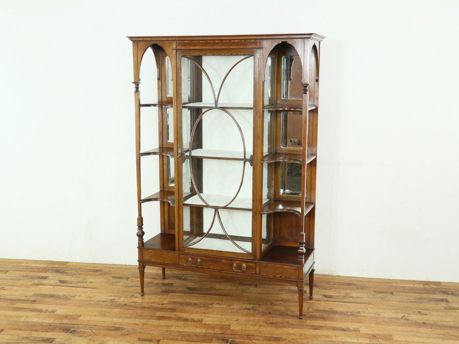 アンティーク家具 キャビネット 59328