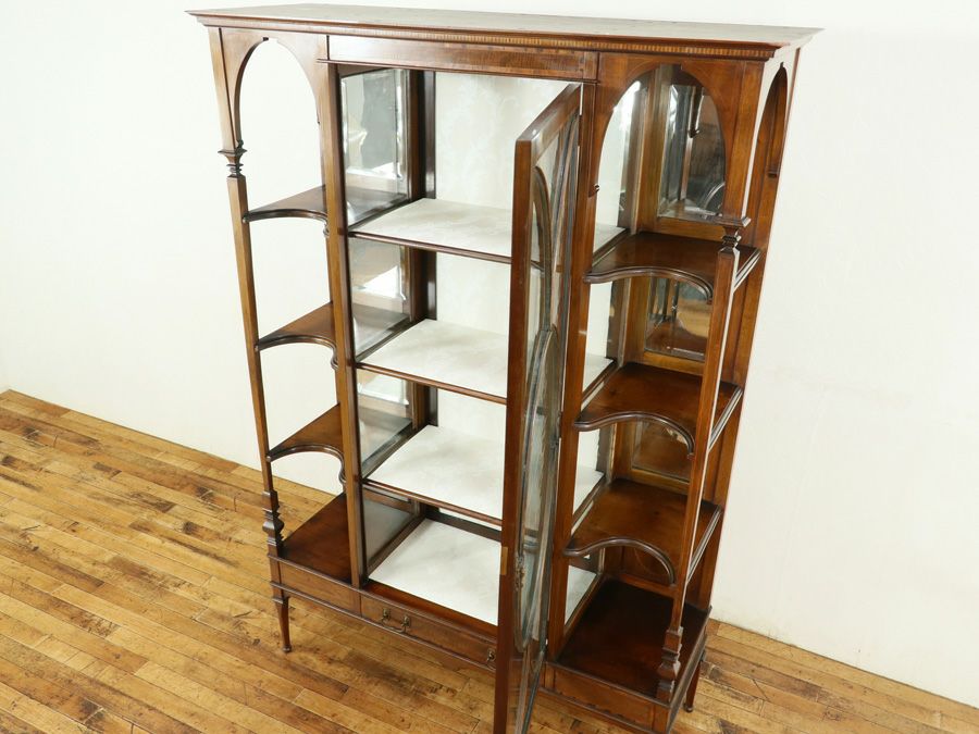アンティーク家具 キャビネット 59328