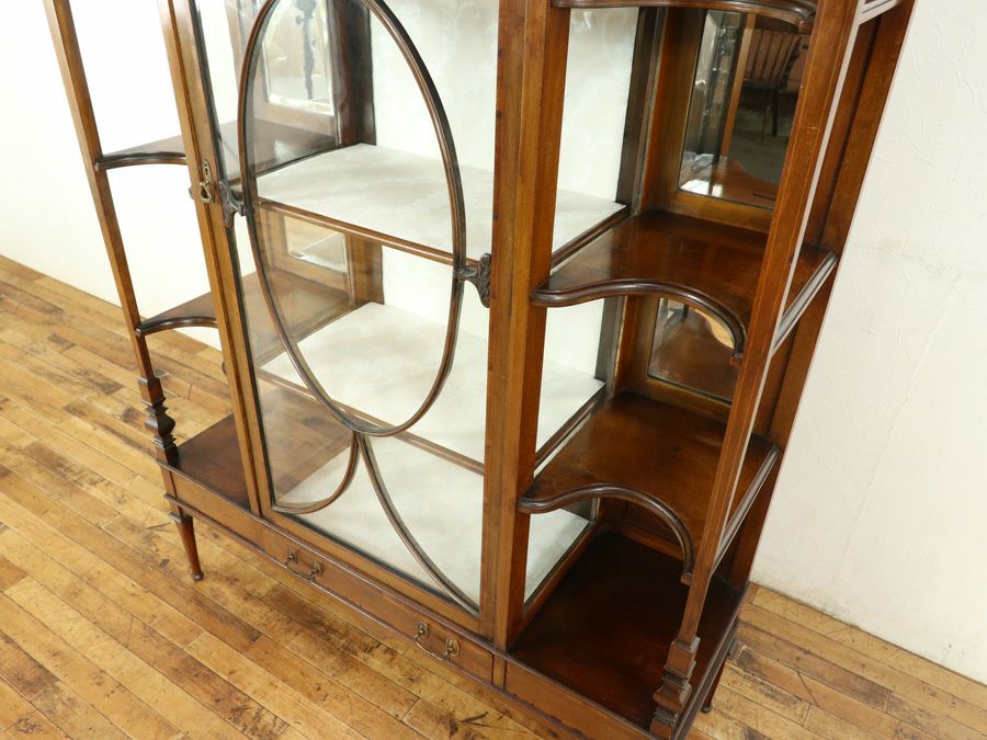 アンティーク家具 キャビネット 59328