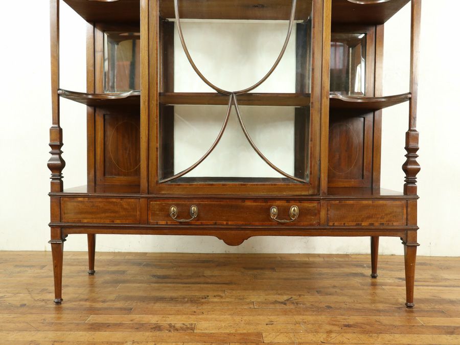 アンティーク家具 キャビネット 59328