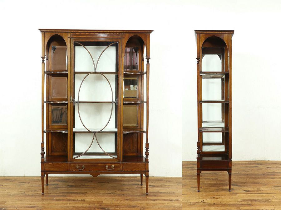 アンティーク家具 キャビネット 59328