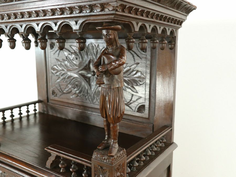 アンティーク家具 キャビネット 65135