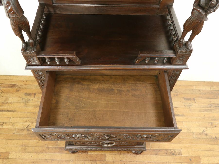 アンティーク家具 キャビネット 65135