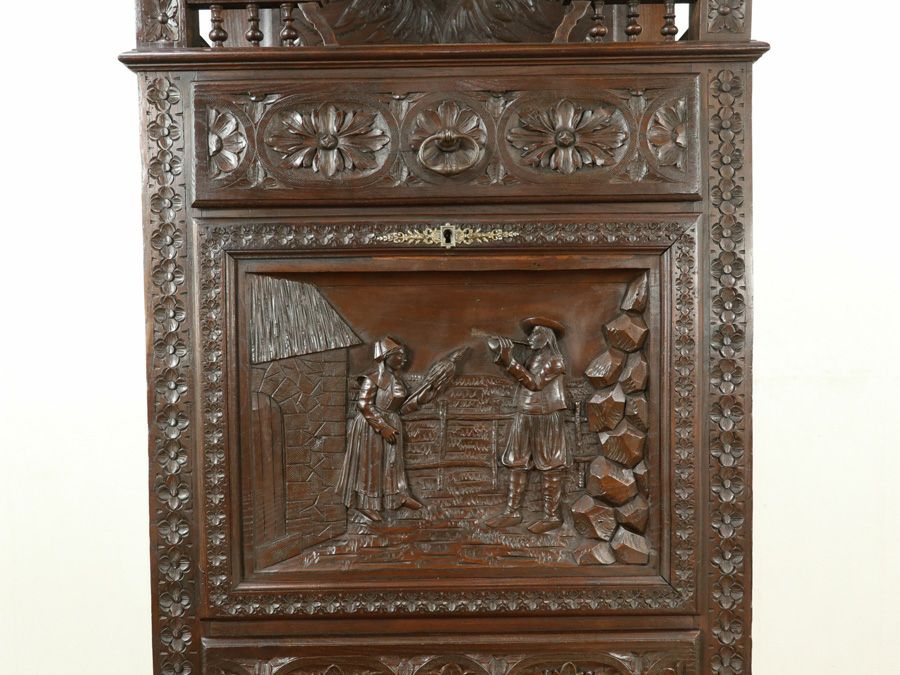 アンティーク家具 キャビネット 65135