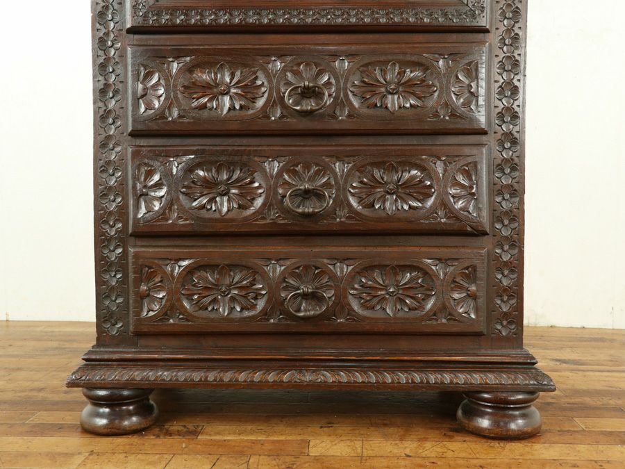 アンティーク家具 キャビネット 65135