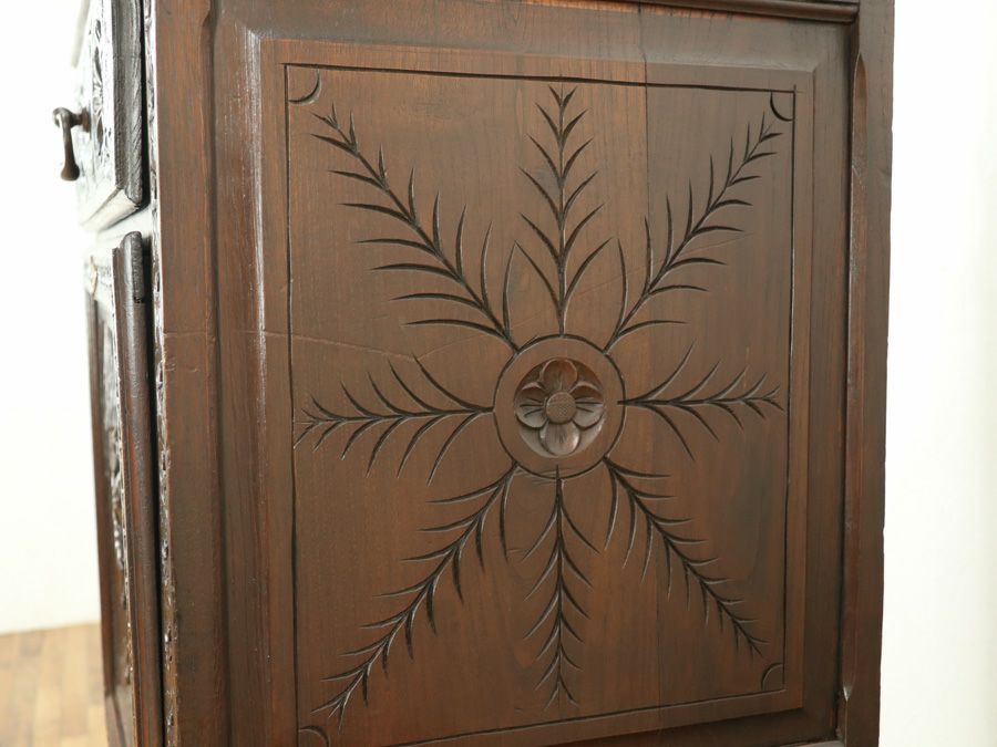 アンティーク家具 キャビネット 65135