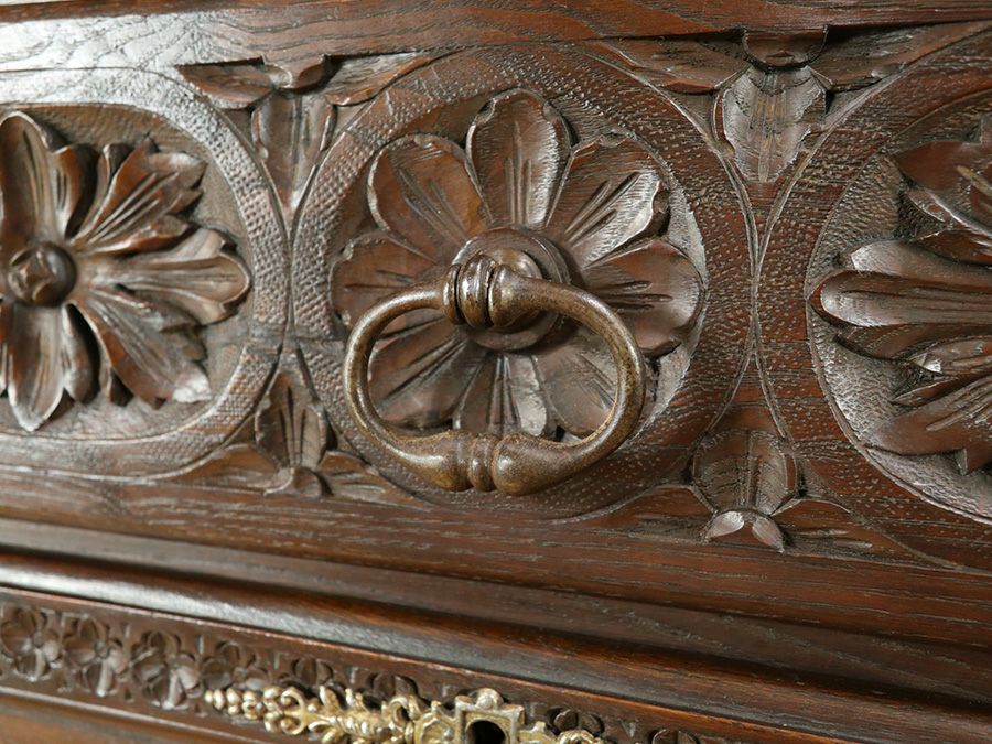 アンティーク家具 キャビネット 65135