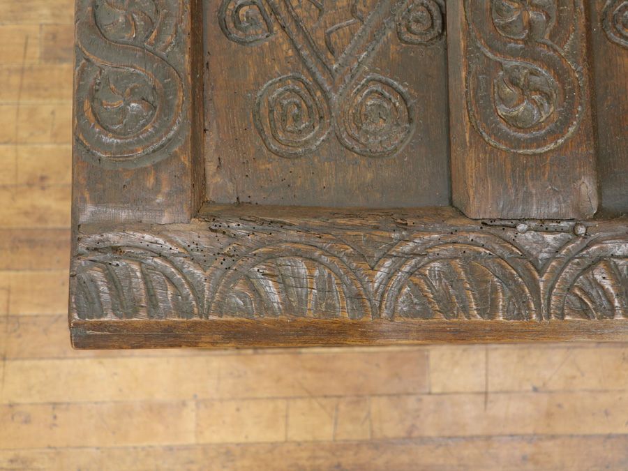 アンティーク家具 コファー 65152