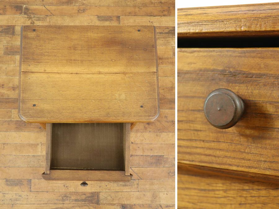 アンティーク家具 ナイトテーブル 65113