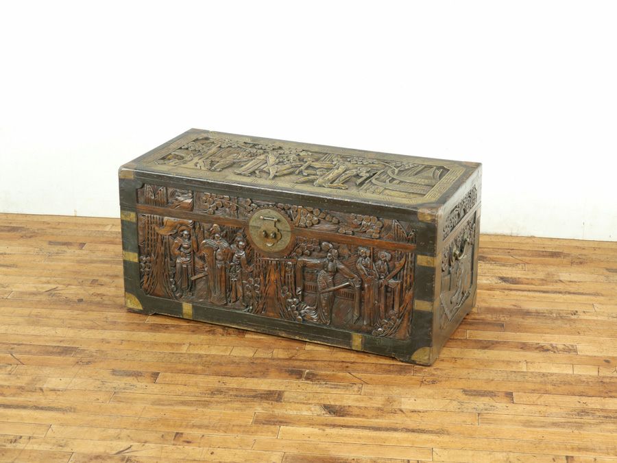 アンティーク家具 ブランケットボックス 65159