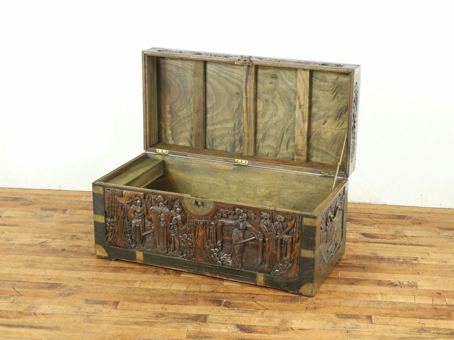 アンティーク家具 ブランケットボックス 65159