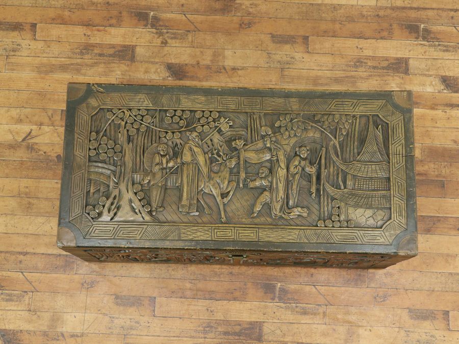 アンティーク家具 ブランケットボックス 65159