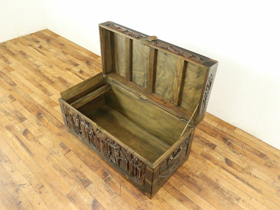 アンティーク家具 ブランケットボックス 65159