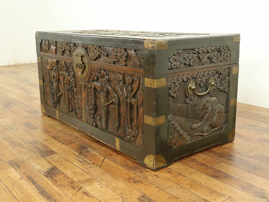 アンティーク家具 ブランケットボックス 65159