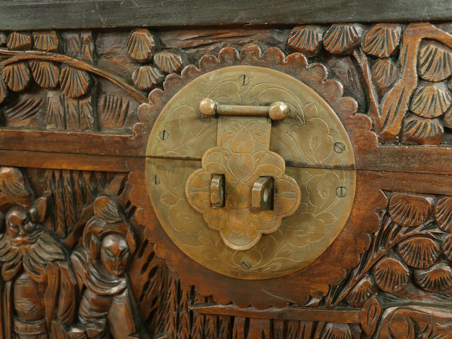 アンティーク家具 ブランケットボックス 65159