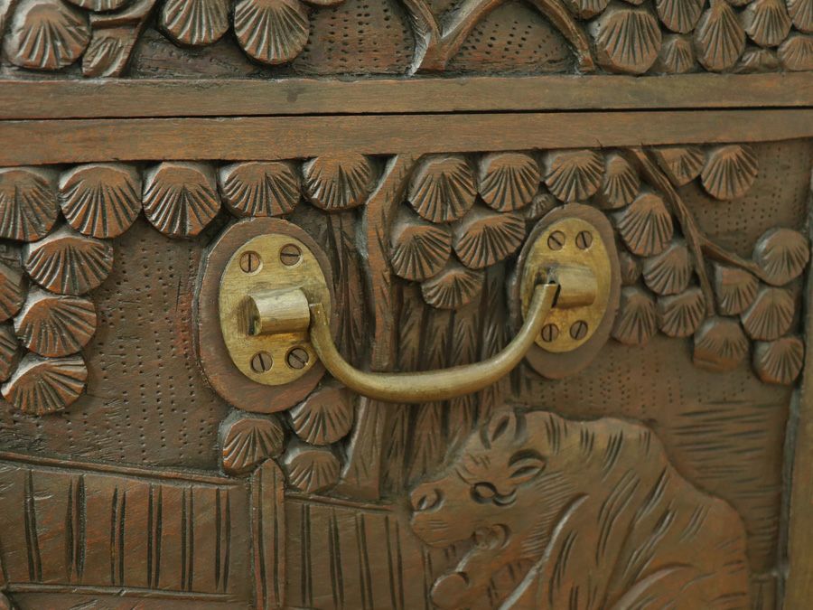 アンティーク家具 ブランケットボックス 65159