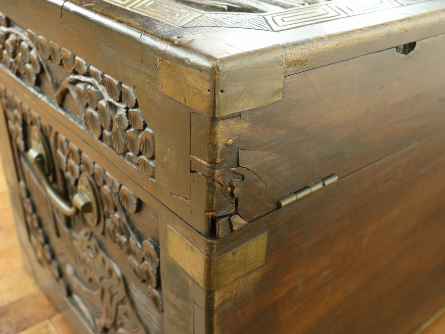 アンティーク家具 ブランケットボックス 65159