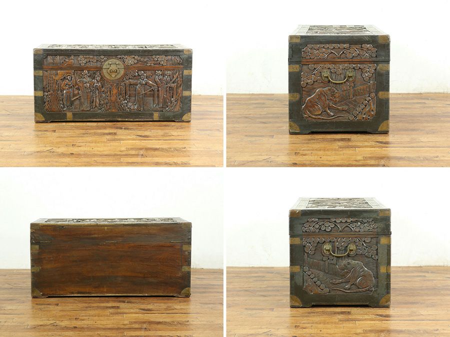 アンティーク家具 ブランケットボックス 65159