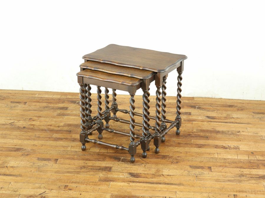 アンティーク家具 ネストテーブル 65177