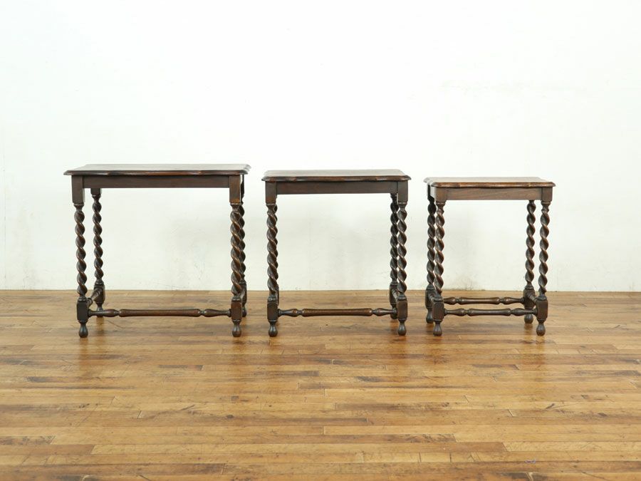 アンティーク家具 ネストテーブル 65177