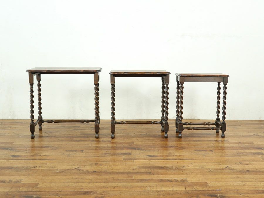 アンティーク家具 ネストテーブル 65177