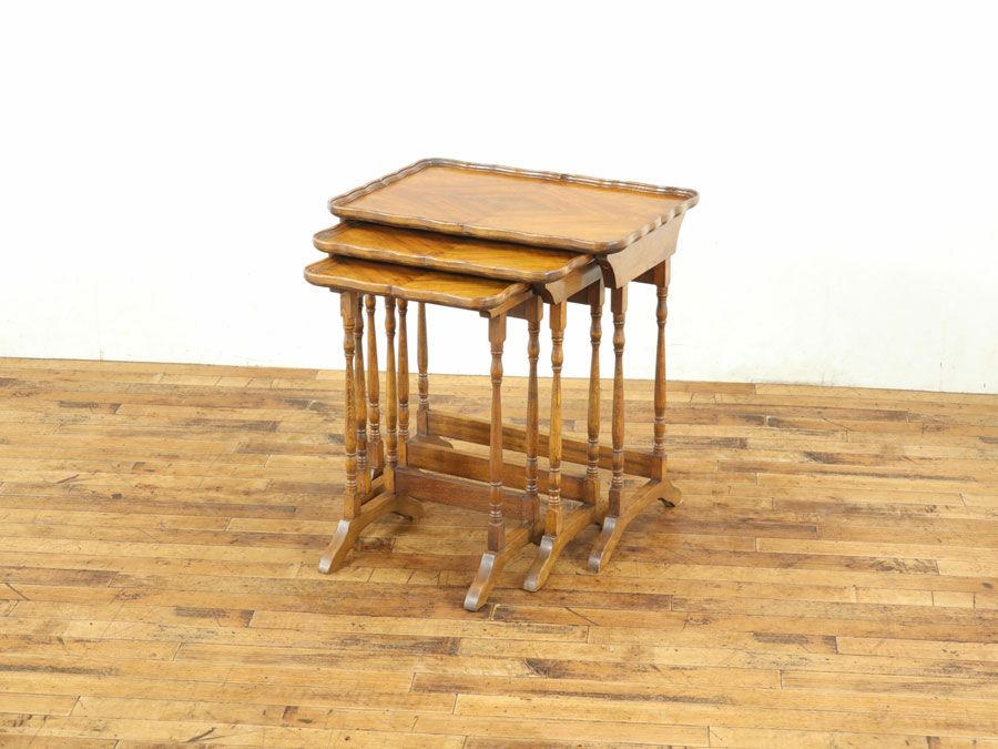 アンティーク家具 ネストテーブル 59443
