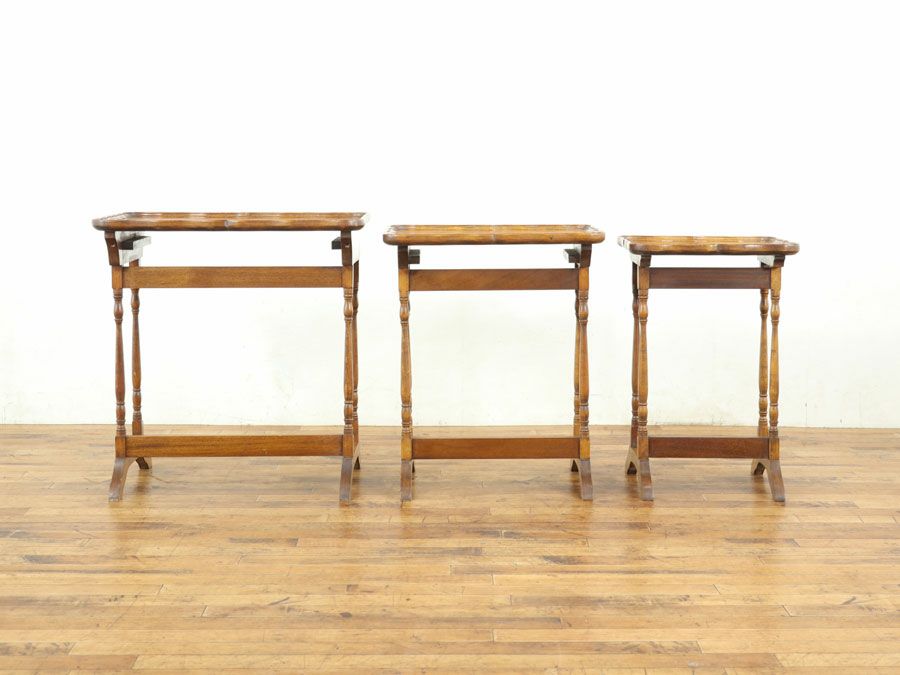 アンティーク家具 ネストテーブル 59443