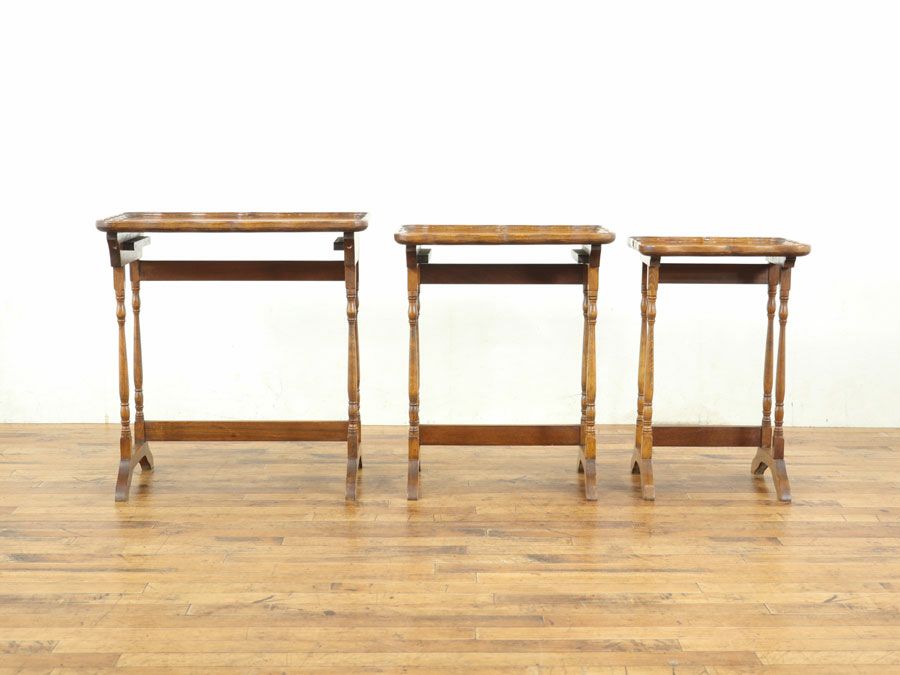 アンティーク家具 ネストテーブル 59443