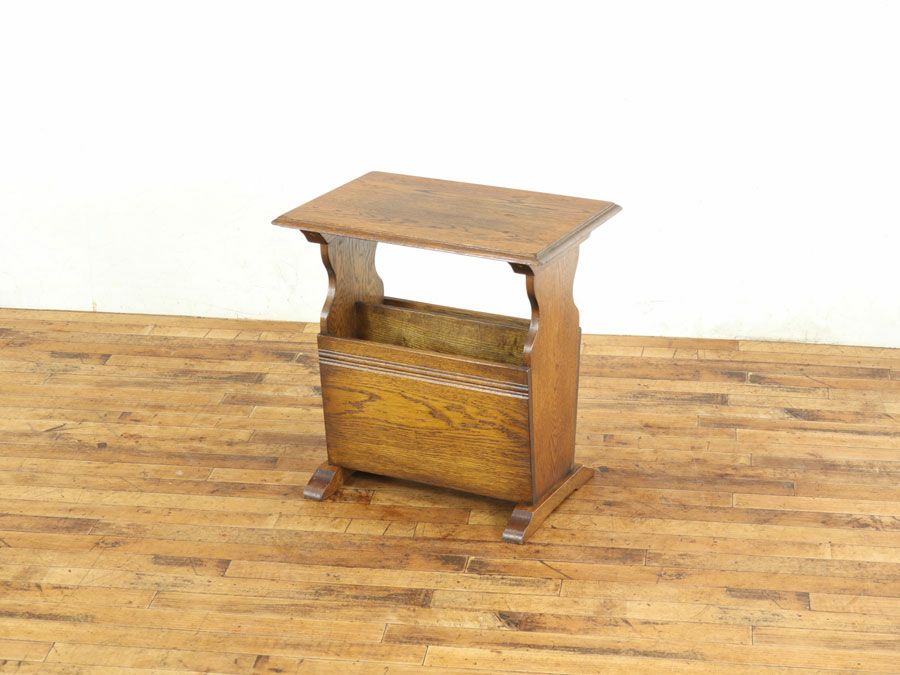 アンティーク家具 マガジンラック 59398