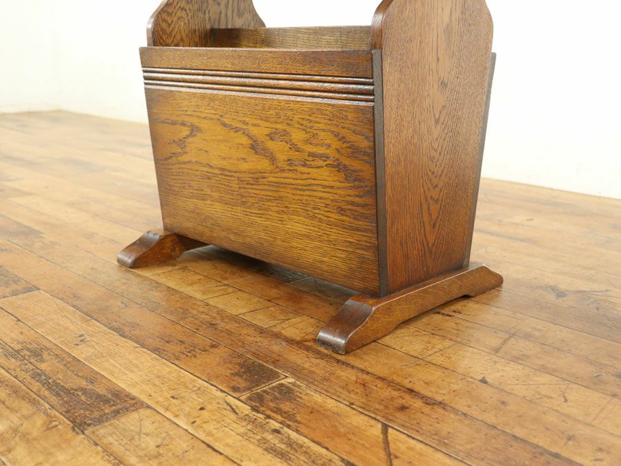 アンティーク家具 マガジンラック 59398