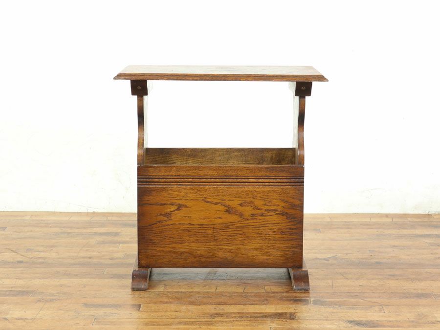 アンティーク家具 マガジンラック 59398