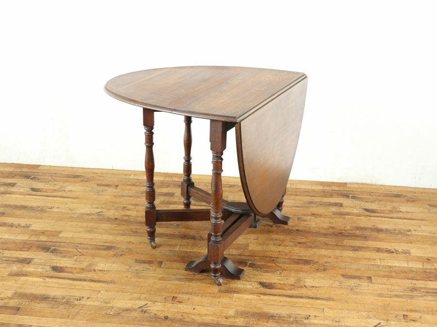 アンティーク家具 ゲートレッグテーブル 59476