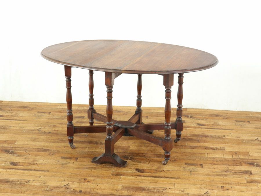 アンティーク家具 ゲートレッグテーブル 59476