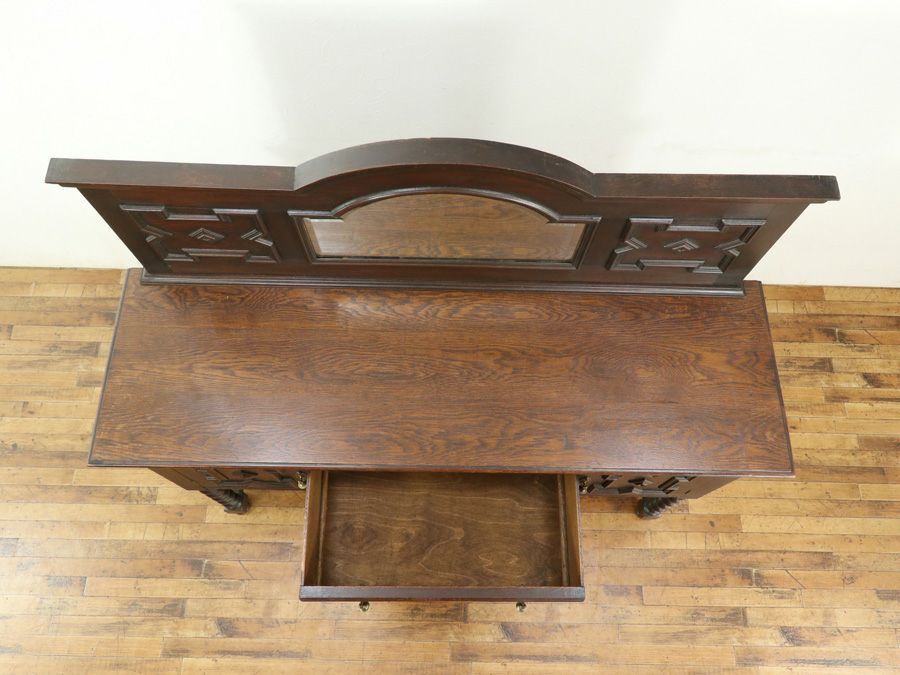 アンティーク家具 ミラーサイド 59499